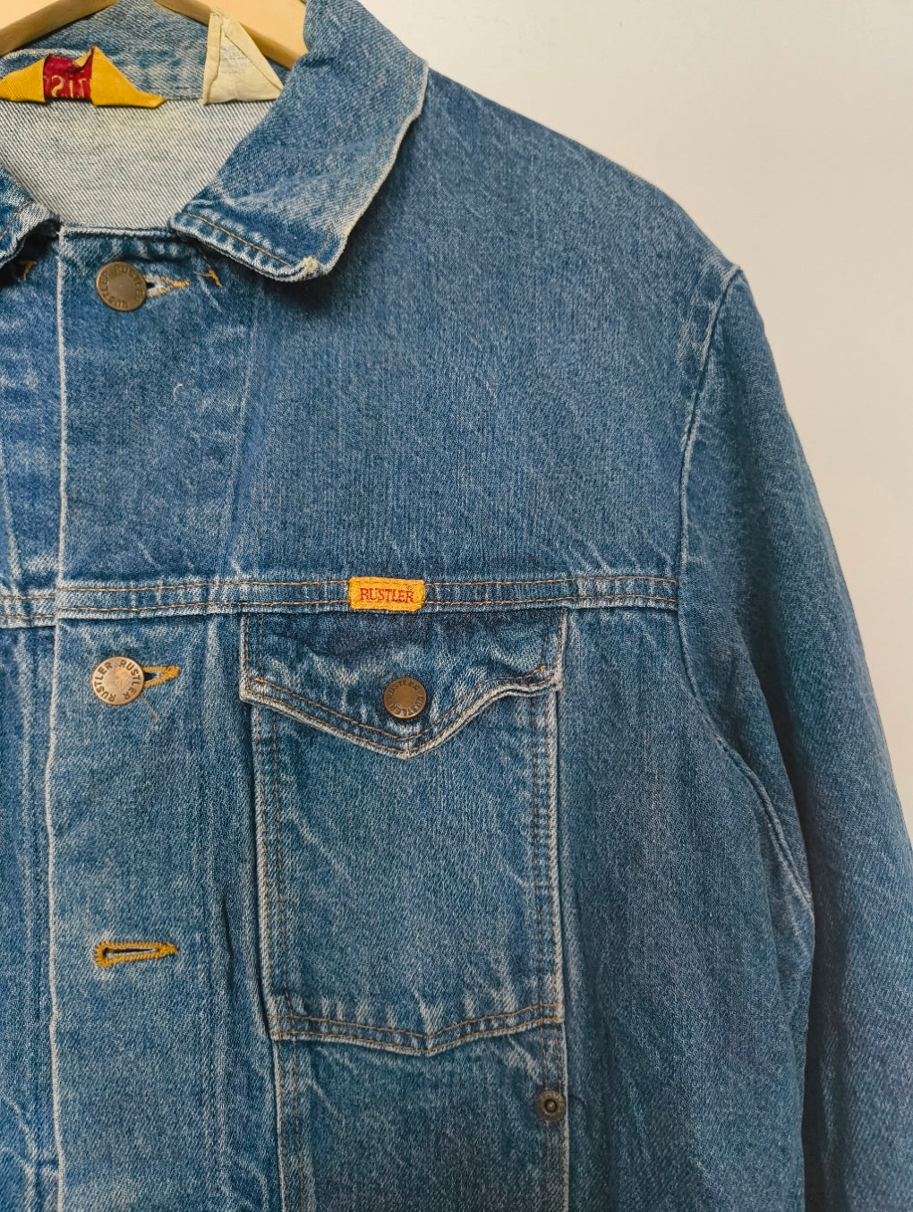 RUSTLER GIACCA IN DENIM ANNI 90's