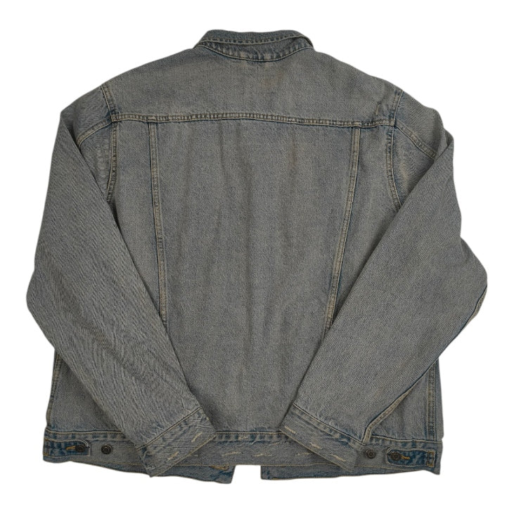 Giacca Denim Old Navy Distressed – Lavaggio Chiaro – Jeans Uomo/Unisex – Taglia XL