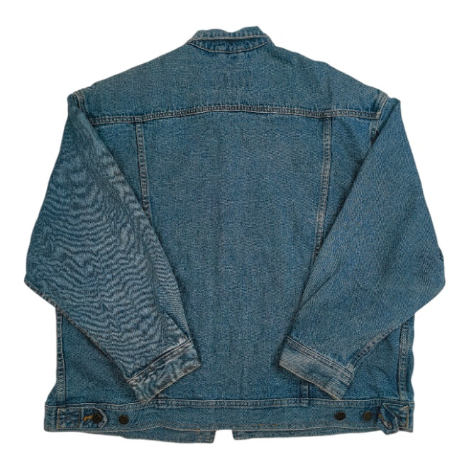 Giacca Denim Vintage Eddie Bauer Anni '90 – Medium Wash – Jeans Uomo/Unisex – Taglia L