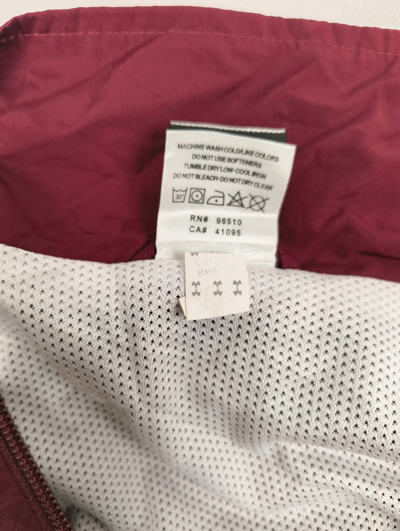 Giacca a Vento Under Armour Bordeaux x Diet Dr Pepper - Taglia L - Uomo