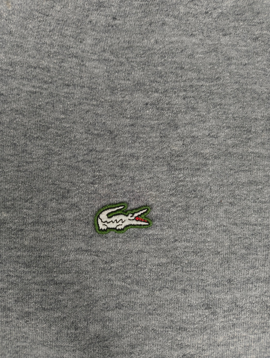 Felpa Lacoste L!VE Grigia Melange - Taglio Boxy Unisex - Taglia M