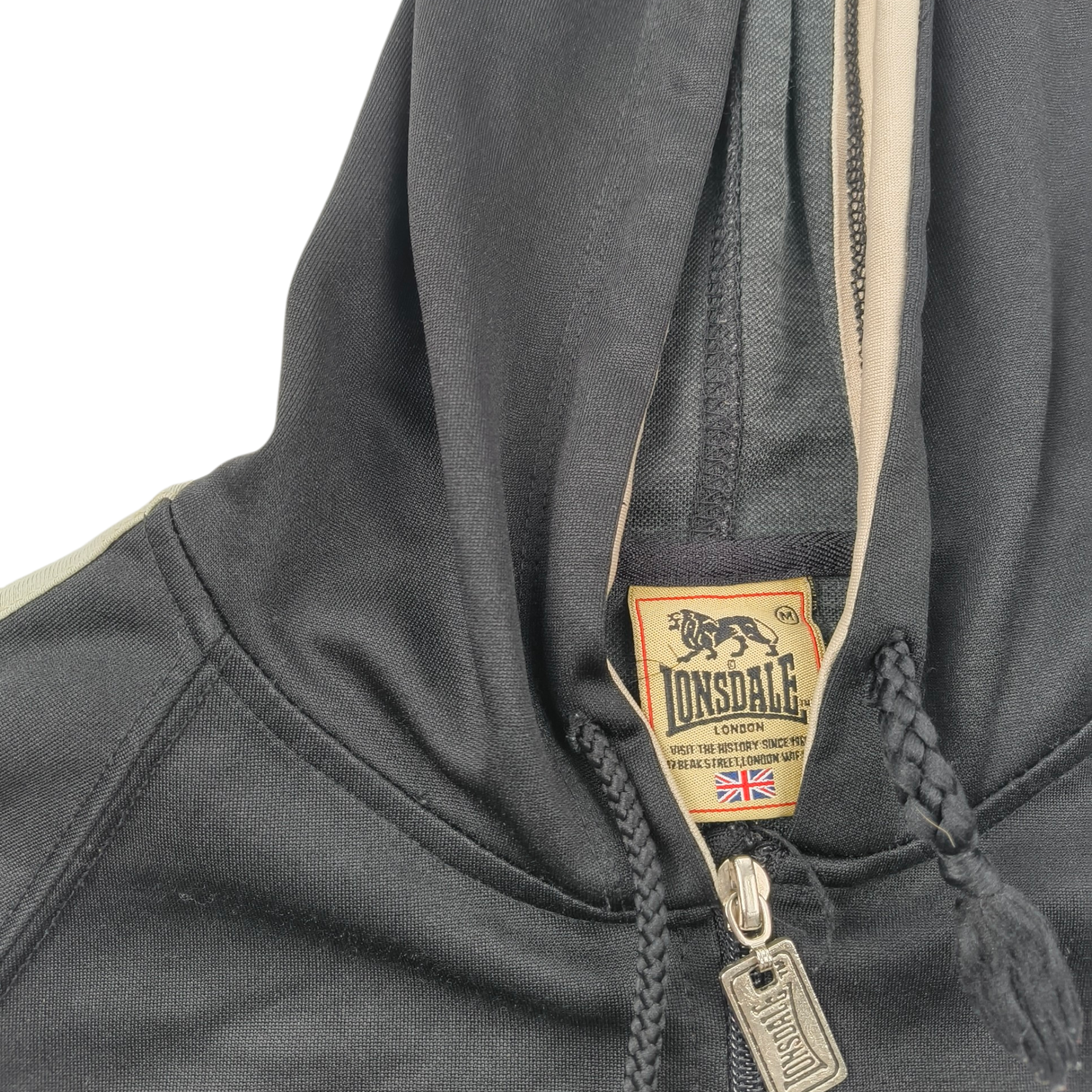 Felpa Lonsdale London Vintage Y2K - Taglia S Donna Cropped