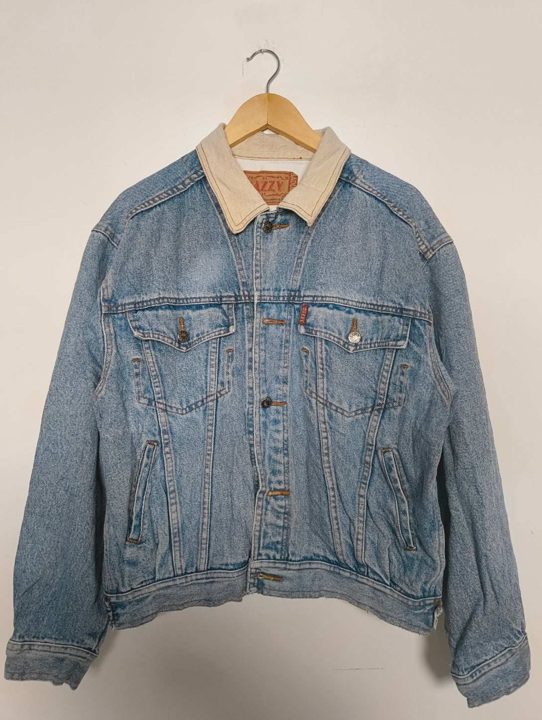 RAZZY GIACCA IN DENIM VINTAGE 80's