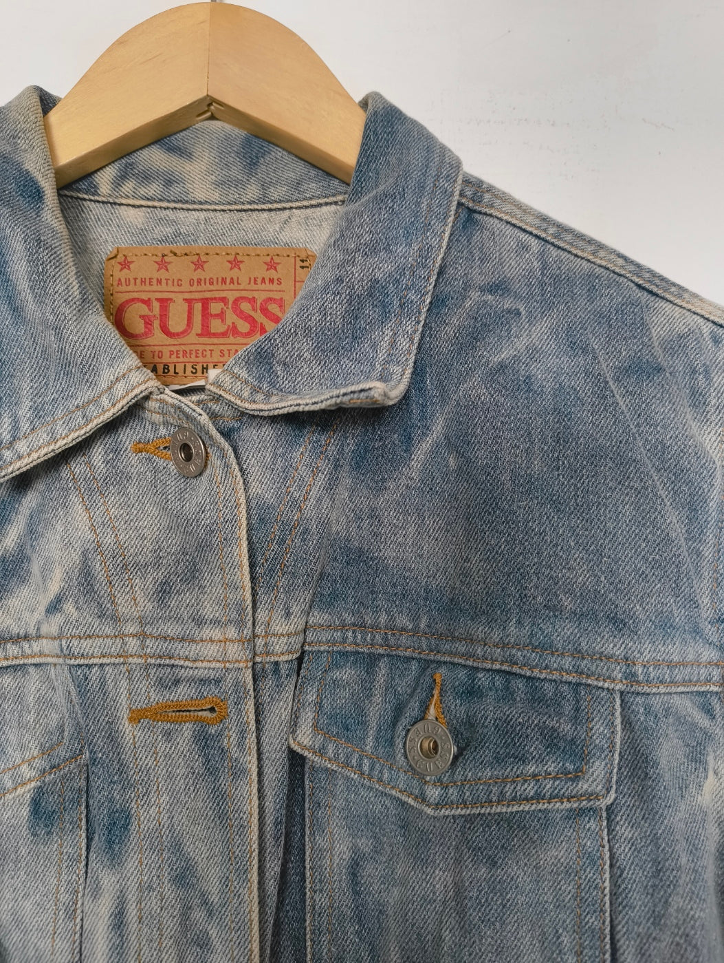 GUESS GIACCA IN DENIM VINTAGE 00's
