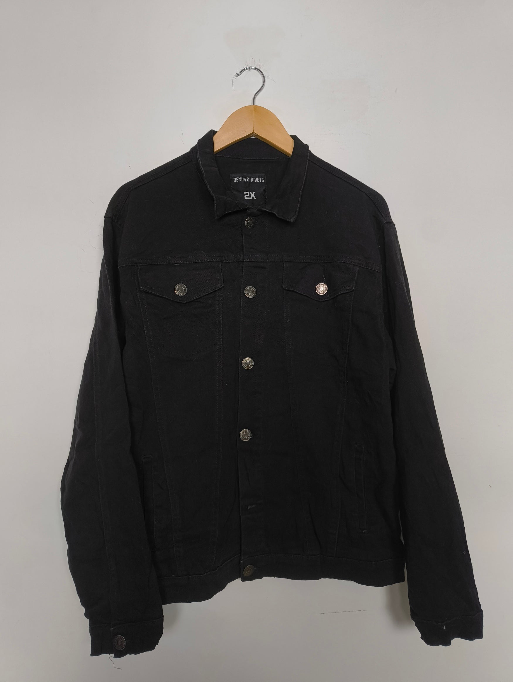 DENIM E RIVETS GIACCA IN JEANS