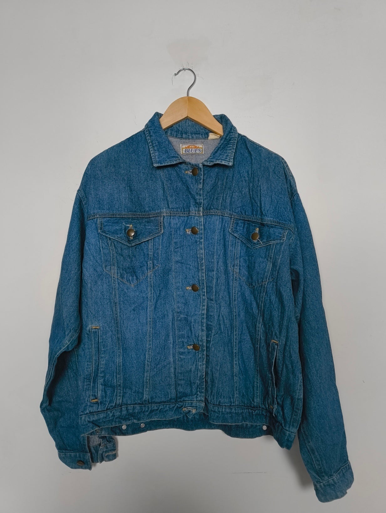 BLUES GIACCA DENIM VINTAGE 90's
