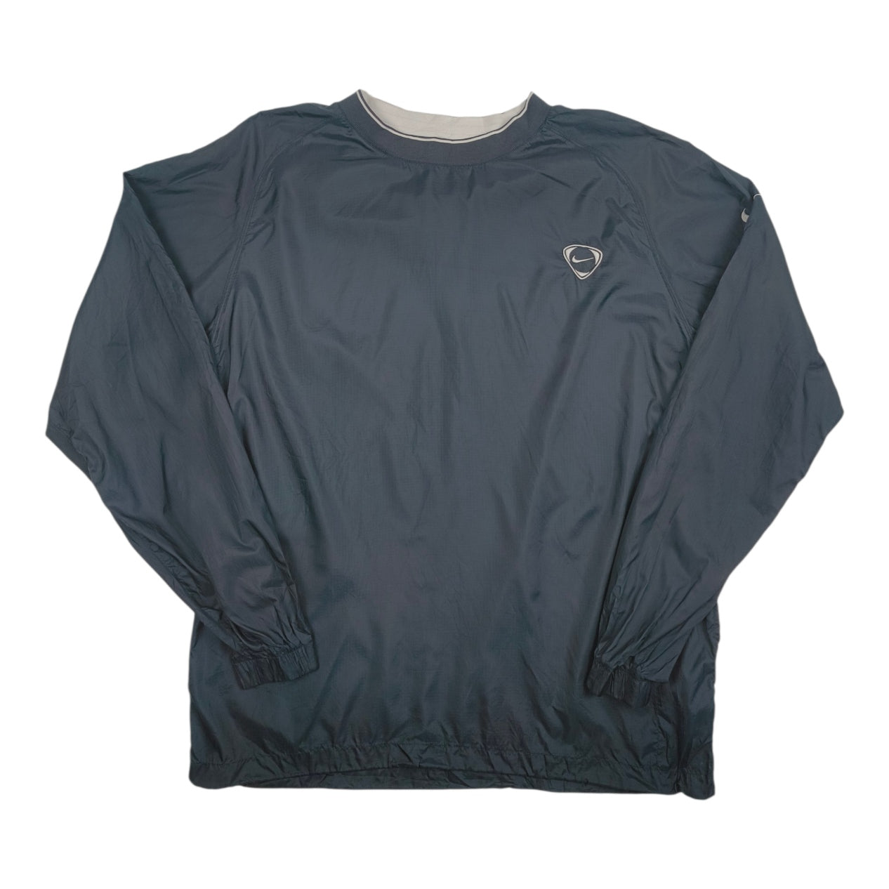 Nike Golf Vintage Windshirt Anni '90 - Blu Navy - Taglia L Uomo - Antivento