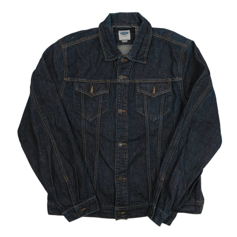 Giacca Denim Old Navy -Lavaggio Scuro – Blu Scuro Indigo – Jeans Uomo/Unisex – Taglia M