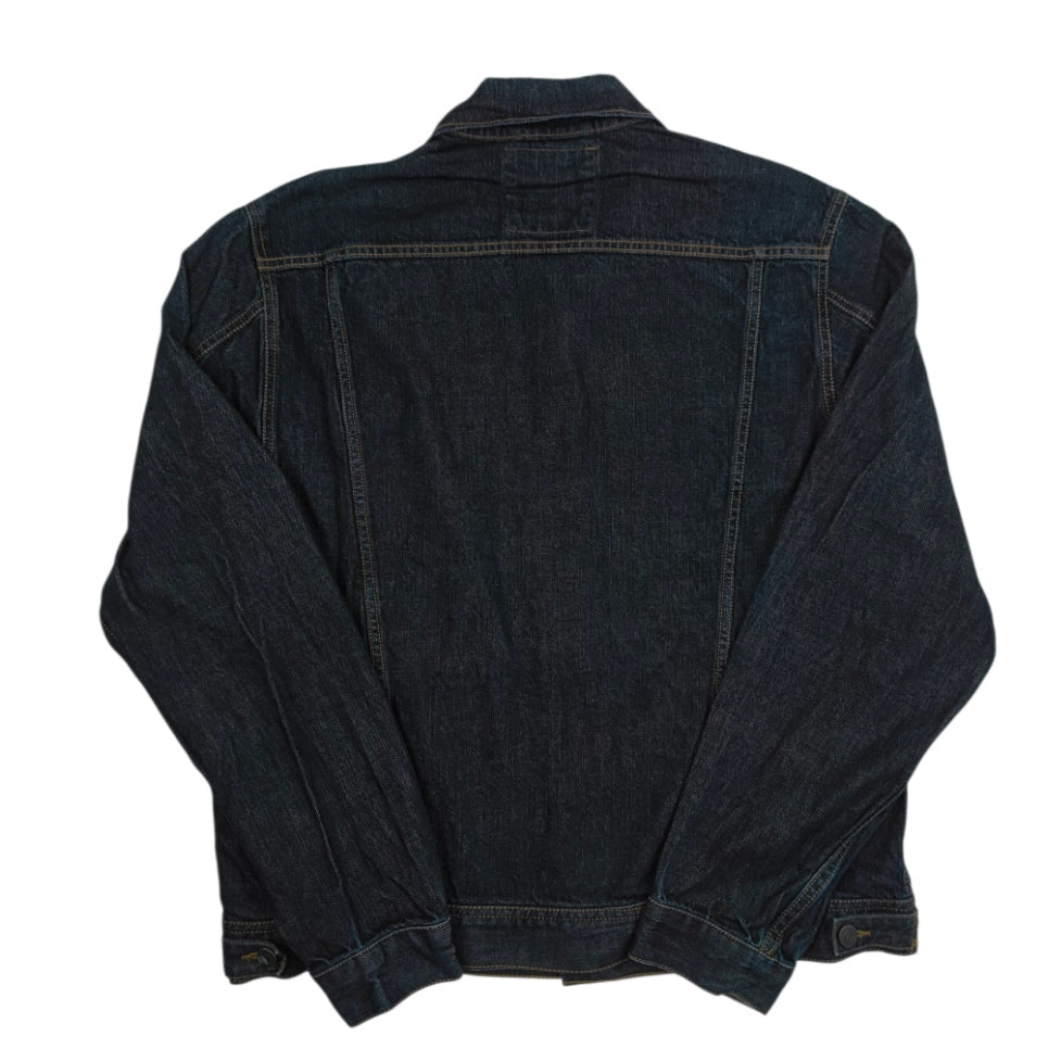 Giacca Denim Old Navy -Lavaggio Scuro – Blu Scuro Indigo – Jeans Uomo/Unisex – Taglia M
