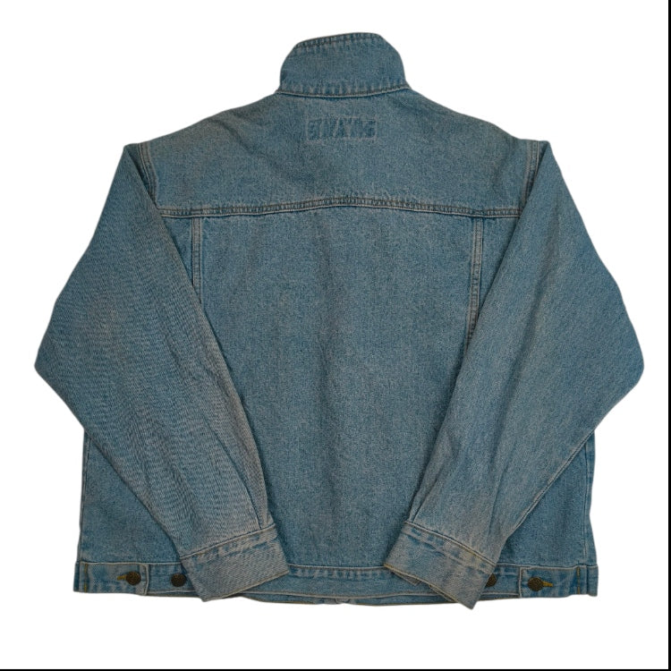 Giacca Denim Vintage Gloria Vanderbilt Anni '90/'00 - Lavaggio Medio - Taglia L/XL