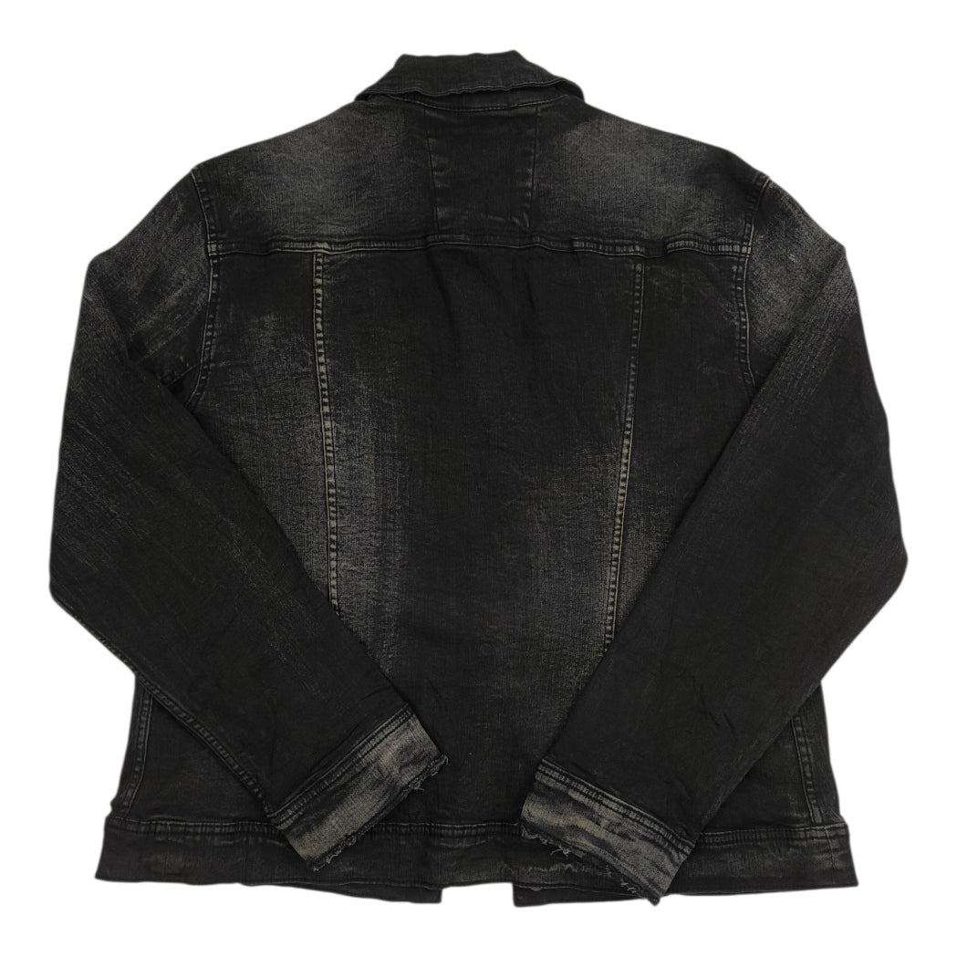 Giacca Denim Nera Jordan Craig – Black Acid Wash Streetwear –  Uomo Slim Fit – Taglia L
