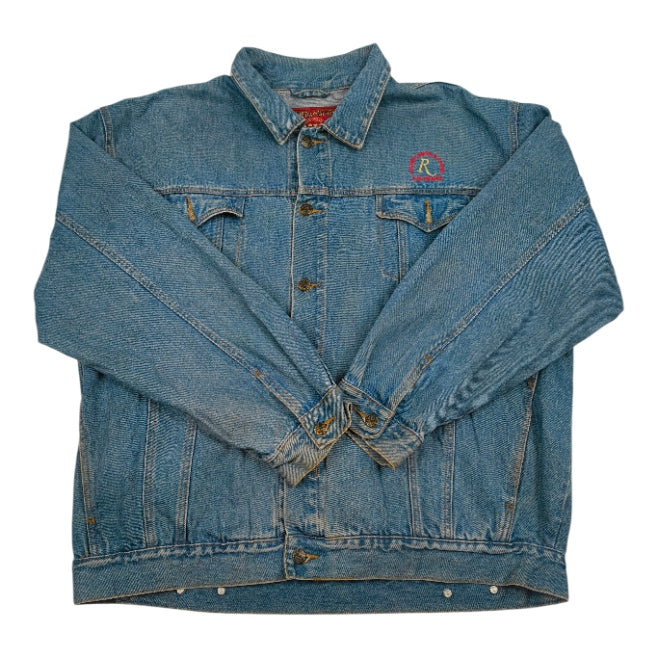 Giacca di Jeans Vintage 90's - Riviera Hotel & Casino Las Vegas - XXL - Made in Hong Kong