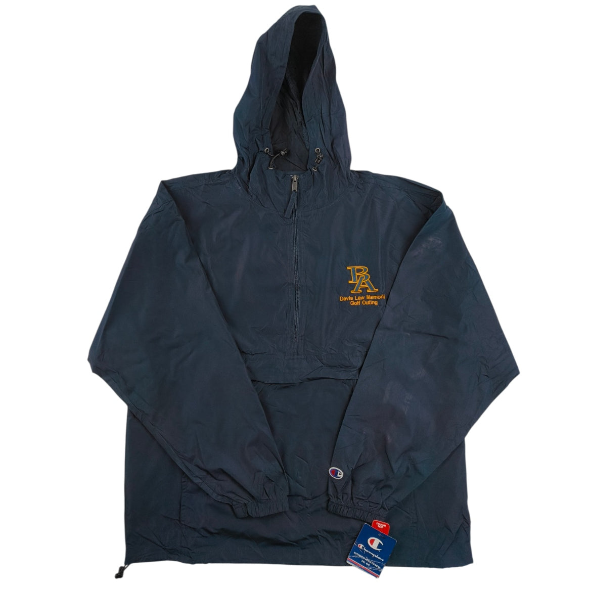 Giacca a Vento Champion Anorak Blu Navy - Taglia L - Nuova con Cartellino